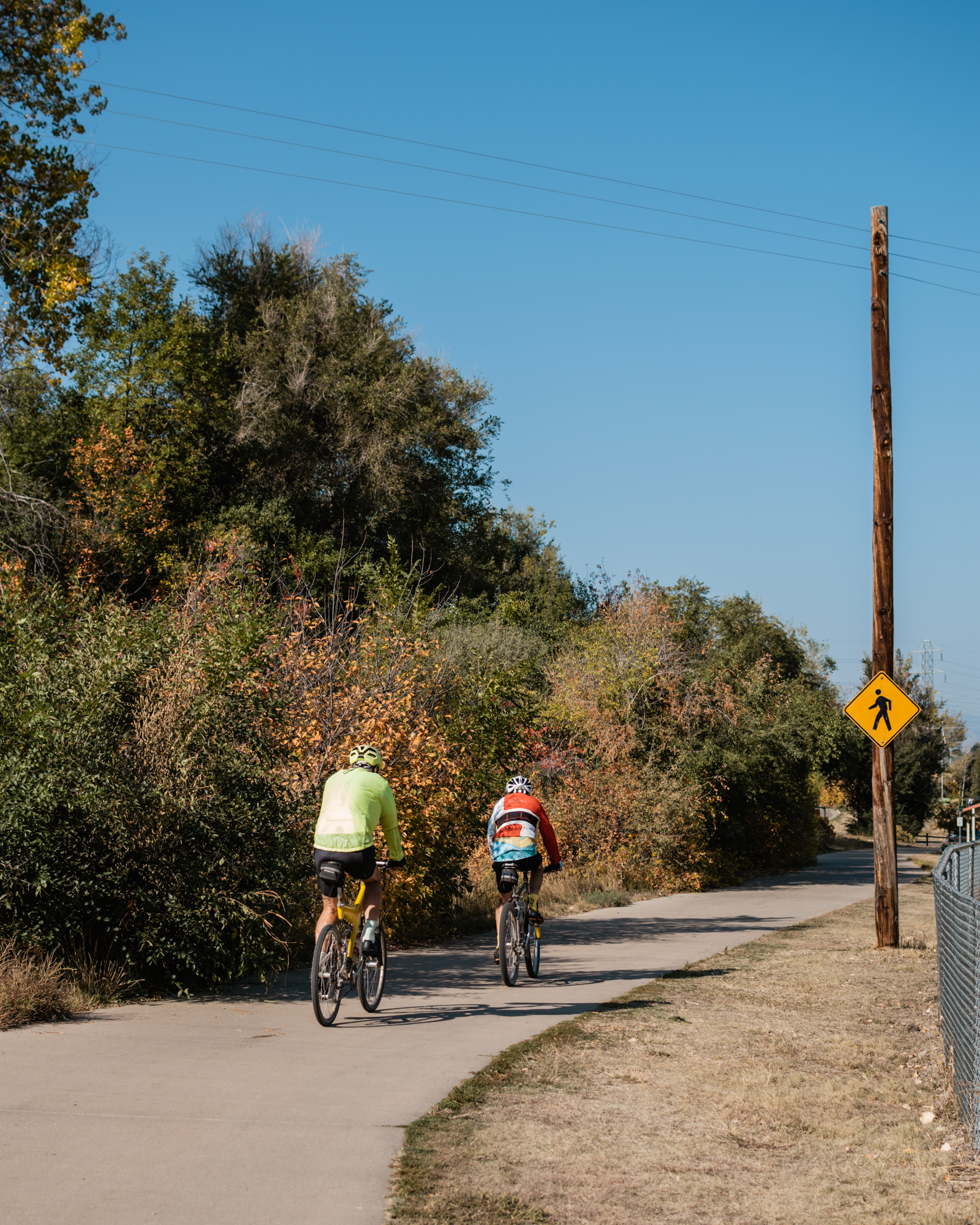 Bikers on Trail