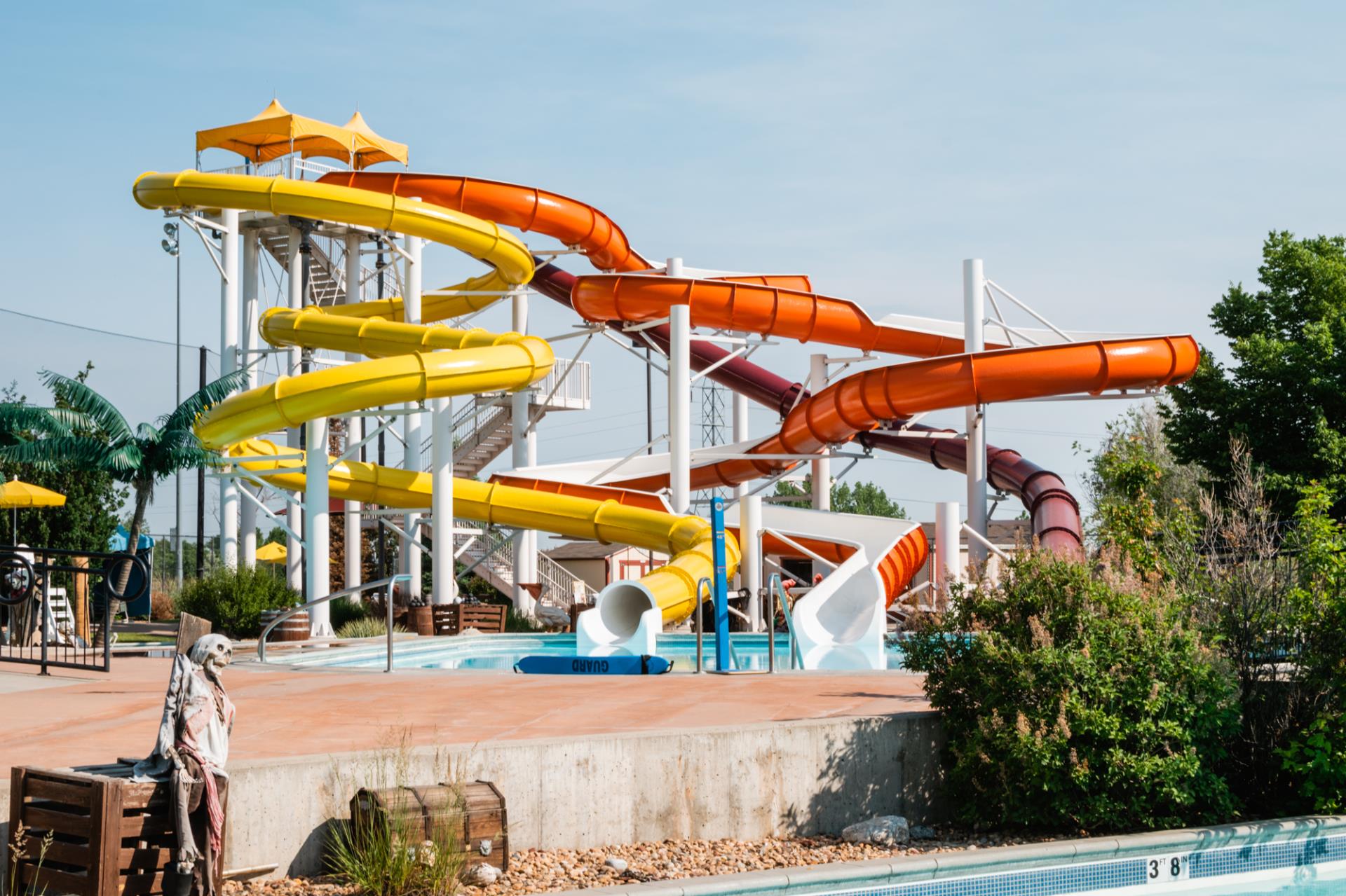 Pirates Cove Water Slides