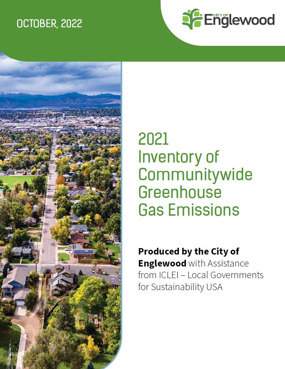 Greenhouse Gas Report Cover